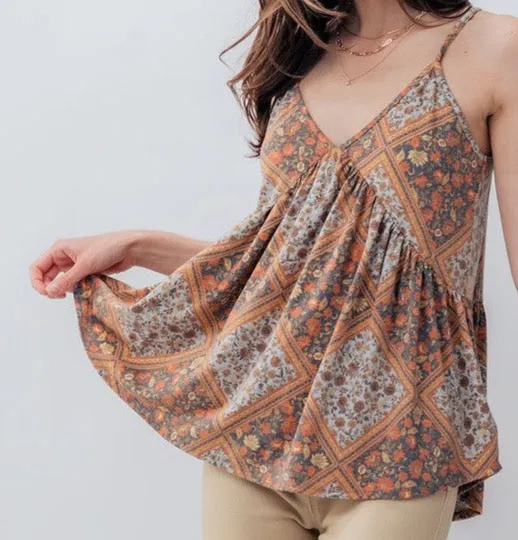 Floral Tank Top