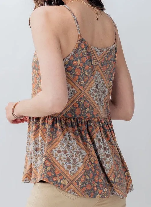 Floral Tank Top