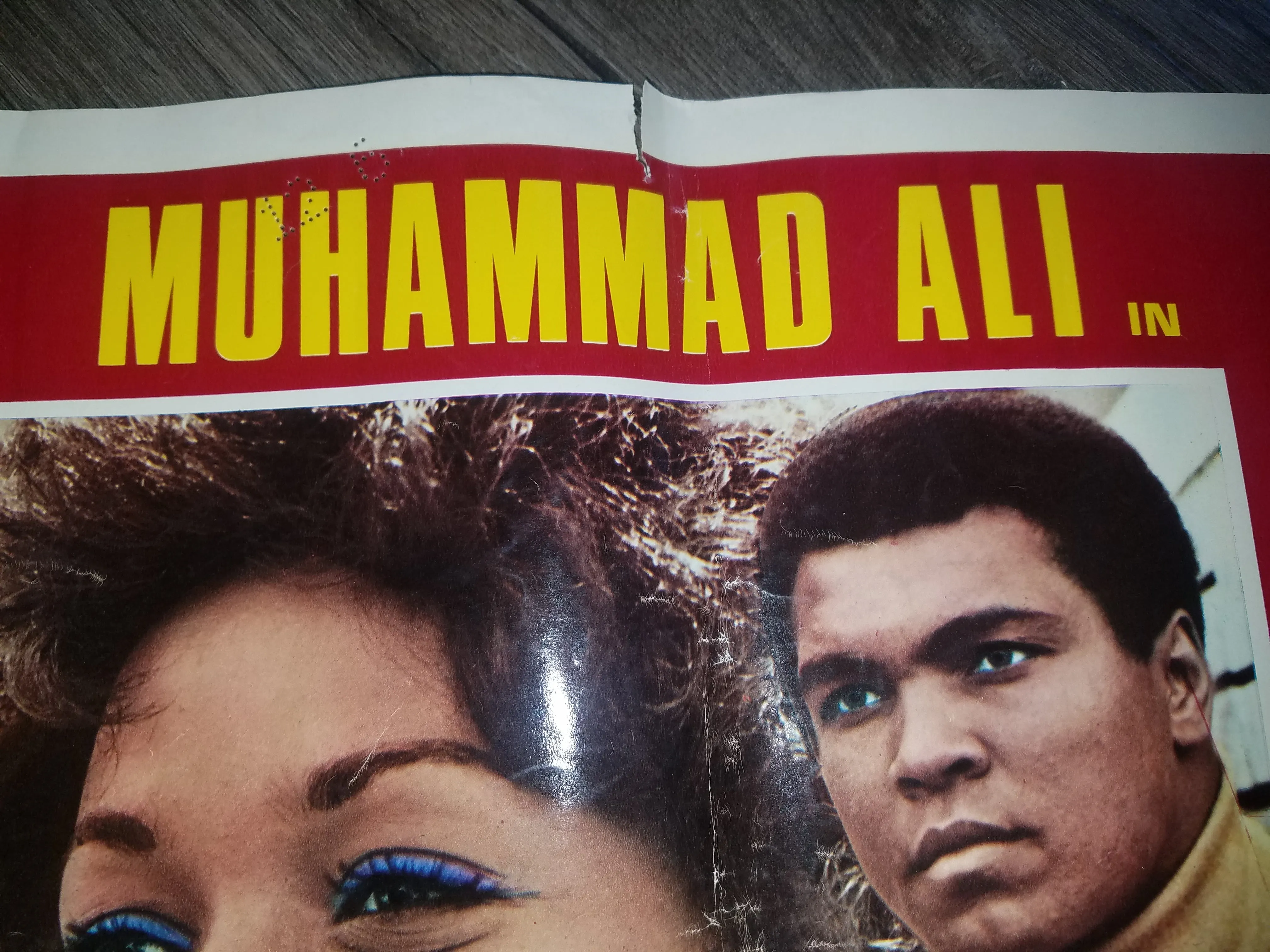 FOTOBUSTA IO SONO IL PIù GRANDE MUHAMMAD ALI PUGILATO 1977 Movie Poster Greatest