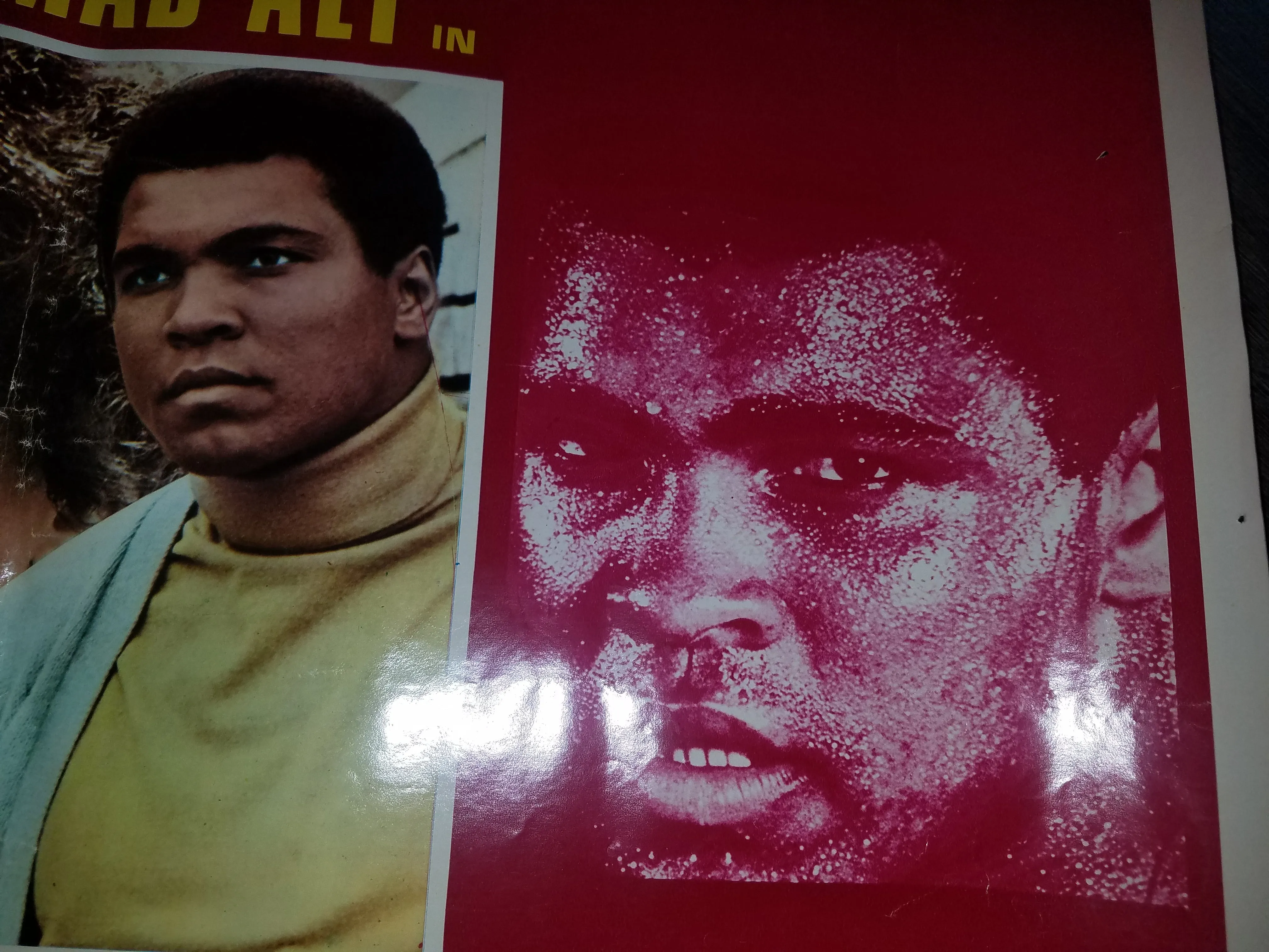 FOTOBUSTA IO SONO IL PIù GRANDE MUHAMMAD ALI PUGILATO 1977 Movie Poster Greatest
