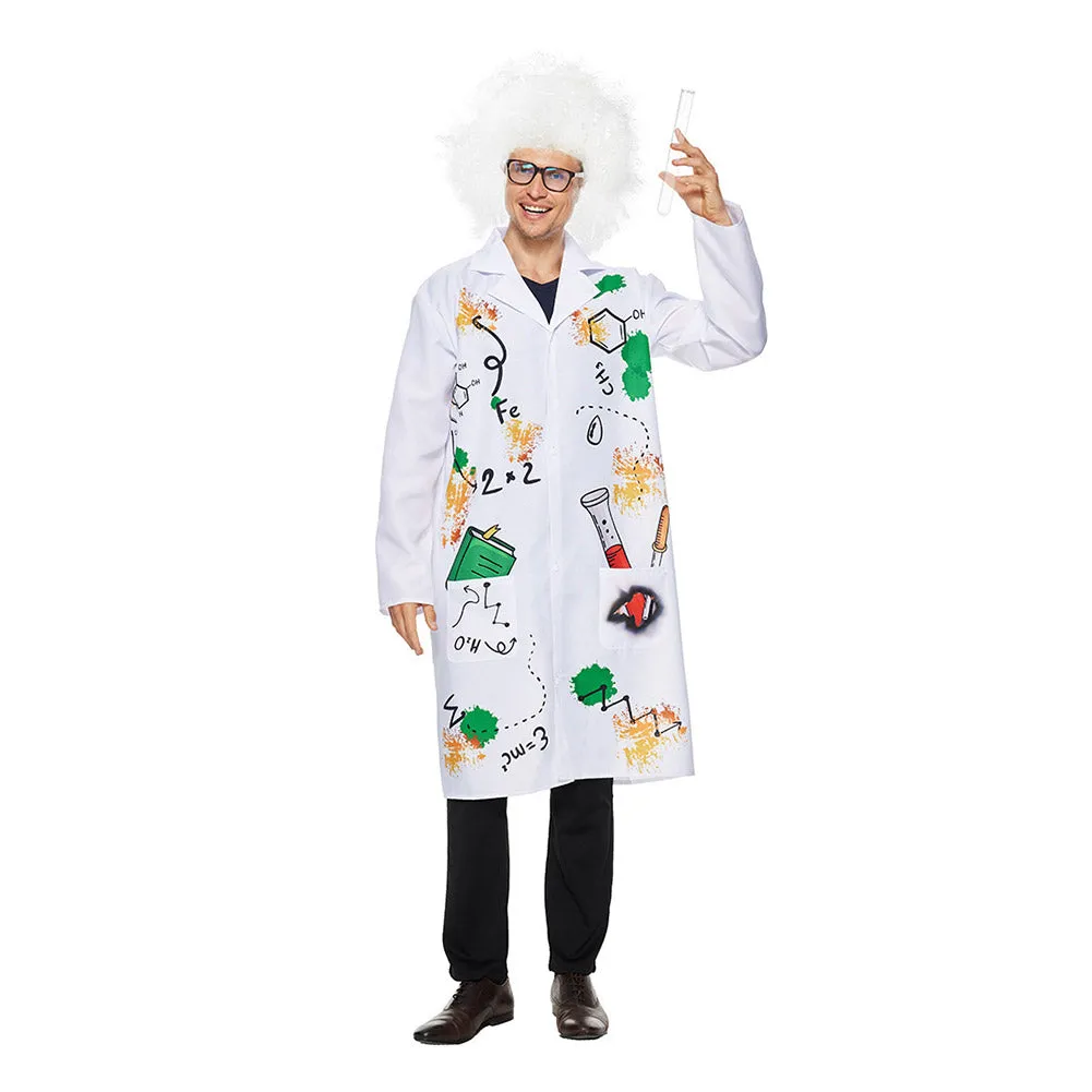 Frankenstein  Funny  Kids Children Scientist Cosplay Costume Wig Outfits Halloween Carnival Suit