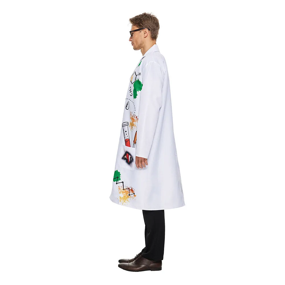 Frankenstein  Funny  Kids Children Scientist Cosplay Costume Wig Outfits Halloween Carnival Suit