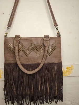 Fring Tote Purse (Brown)