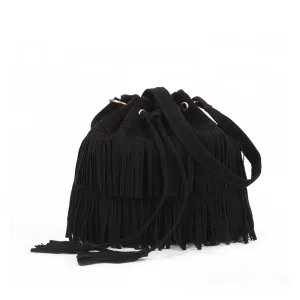 Fringed Bucket Shoulder Bag Foreign Trade Lady Bag Trend Bucket Bag