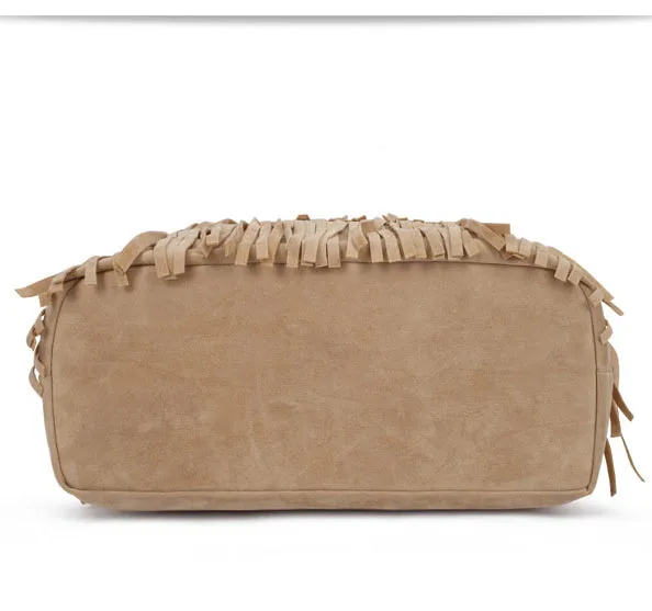 Fringed Bucket Shoulder Bag Foreign Trade Lady Bag Trend Bucket Bag
