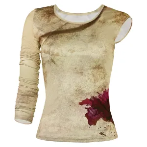 Furiosa: A Mad Max Saga Furiosa War Damaged Version Top Cosplay Costume Outfits Halloween Carnival Suit