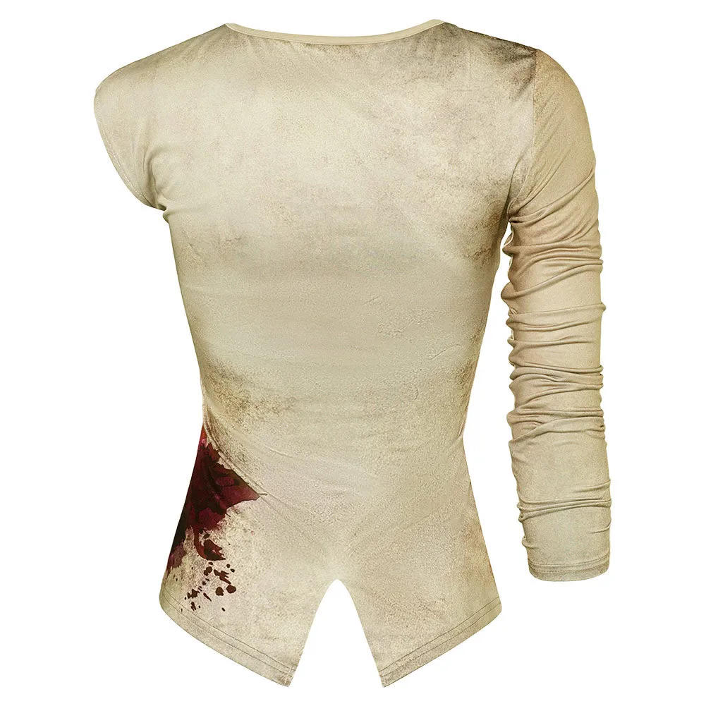 Furiosa: A Mad Max Saga Furiosa War Damaged Version Top Cosplay Costume Outfits Halloween Carnival Suit