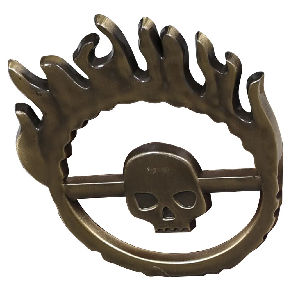 Furiosa: A Mad Max Saga  Metal Skull Emblem Cosplay Accessories Props