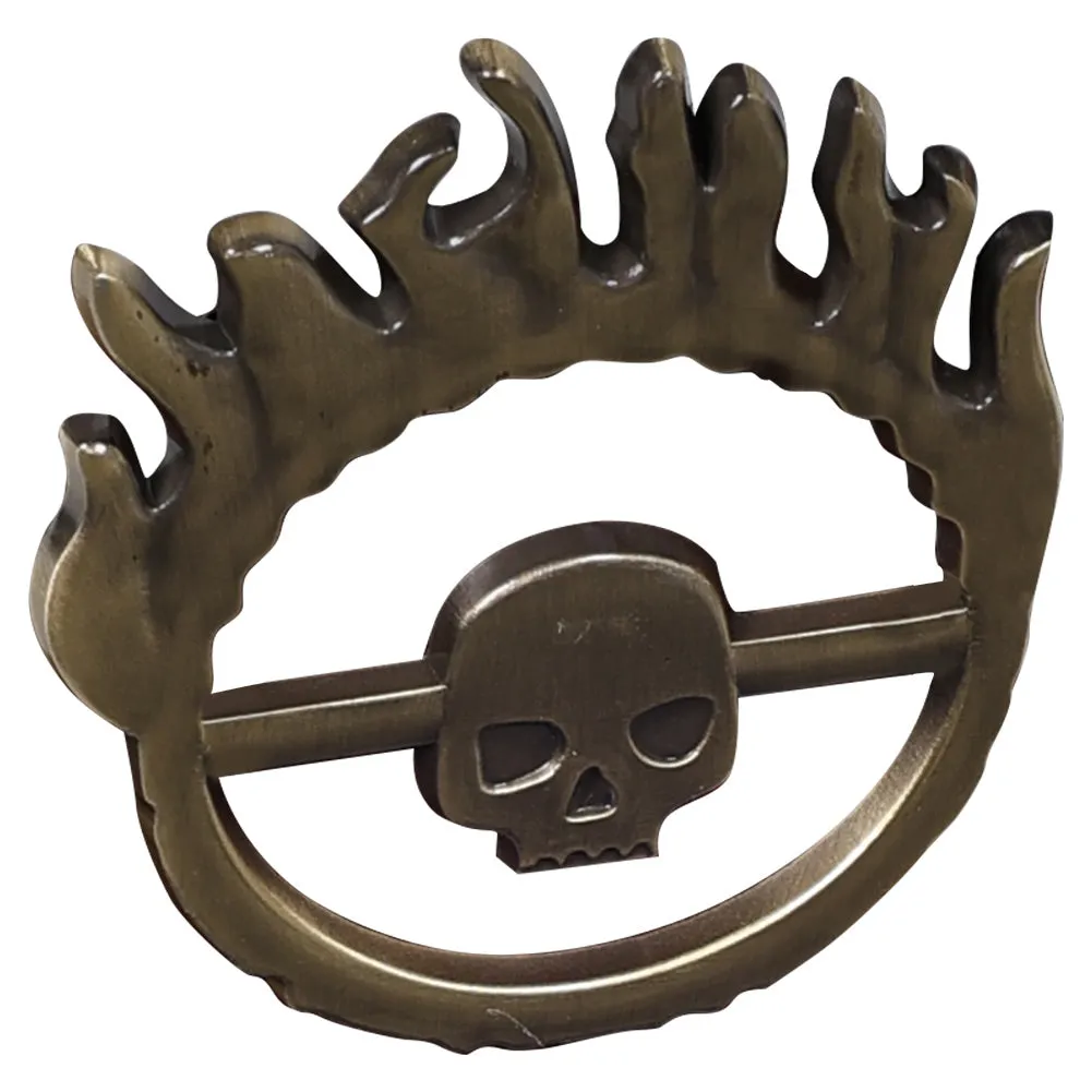 Furiosa: A Mad Max Saga  Metal Skull Emblem Cosplay Accessories Props
