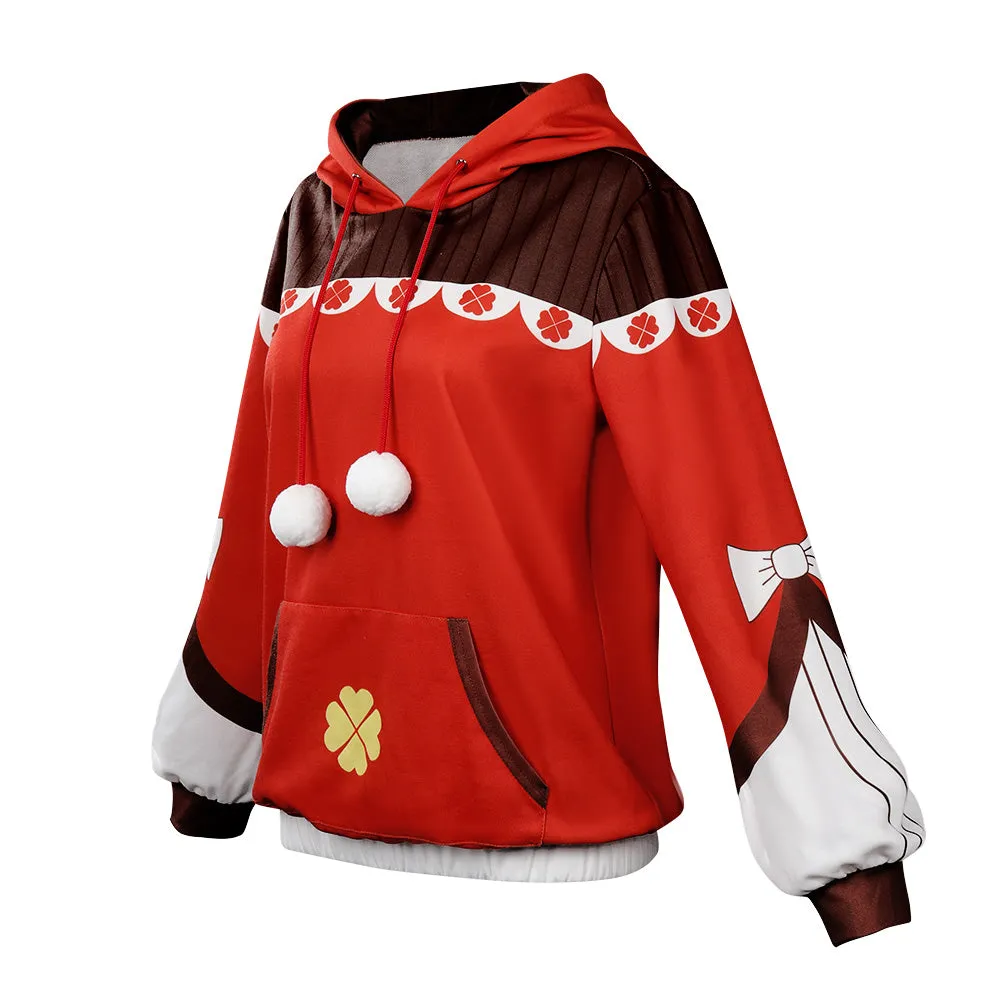 Genshin Impact KLEE Original Hoodies Cosplay Costume Hoodie Coat   Outfits Halloween Carnival Party Suit