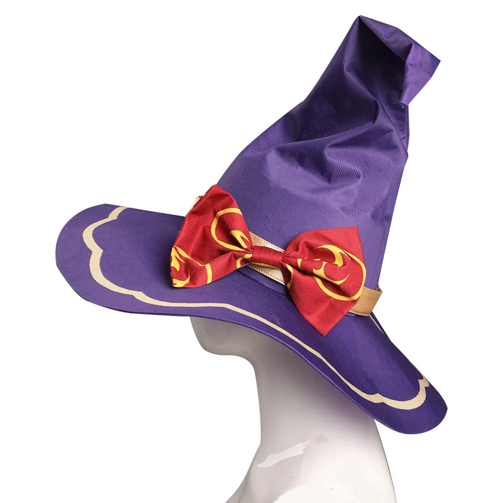 Genshin Impact Raiden Shogun Cosplay Costume Witch Dress Outfits Halloween Carnival Suit