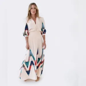 Geo Skirt Set- Size Large