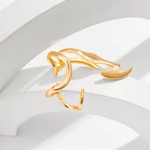 Geometric Punk Ear Cuff Climber Crawler Wrap Earring