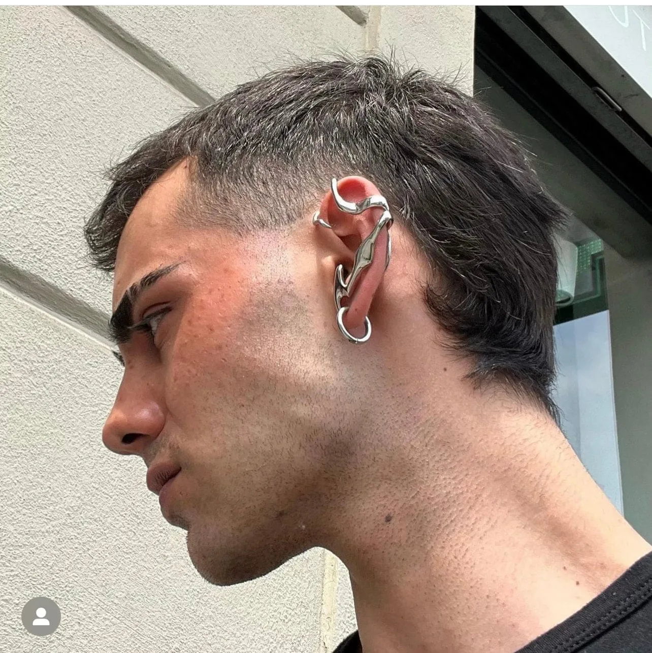 Geometric Punk Ear Cuff Climber Crawler Wrap Earring