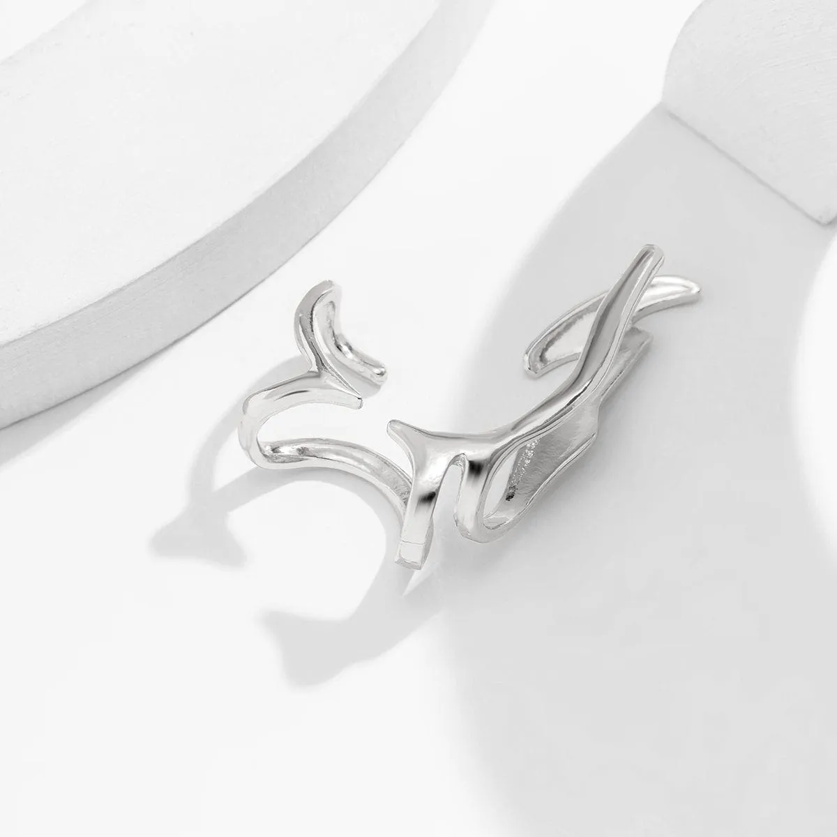 Geometric Punk Ear Cuff Climber Crawler Wrap Earring