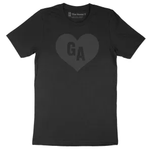 Georgia Black on Black Heart