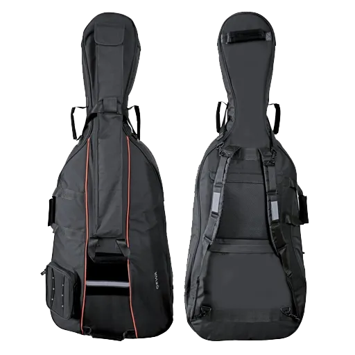 GEWA Premium Cello Gig Bag 10mm Padding Black - 1/2