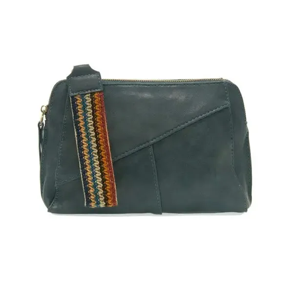 GIGI CROSSBODY WITH WOVEN WRISTLET STRAP