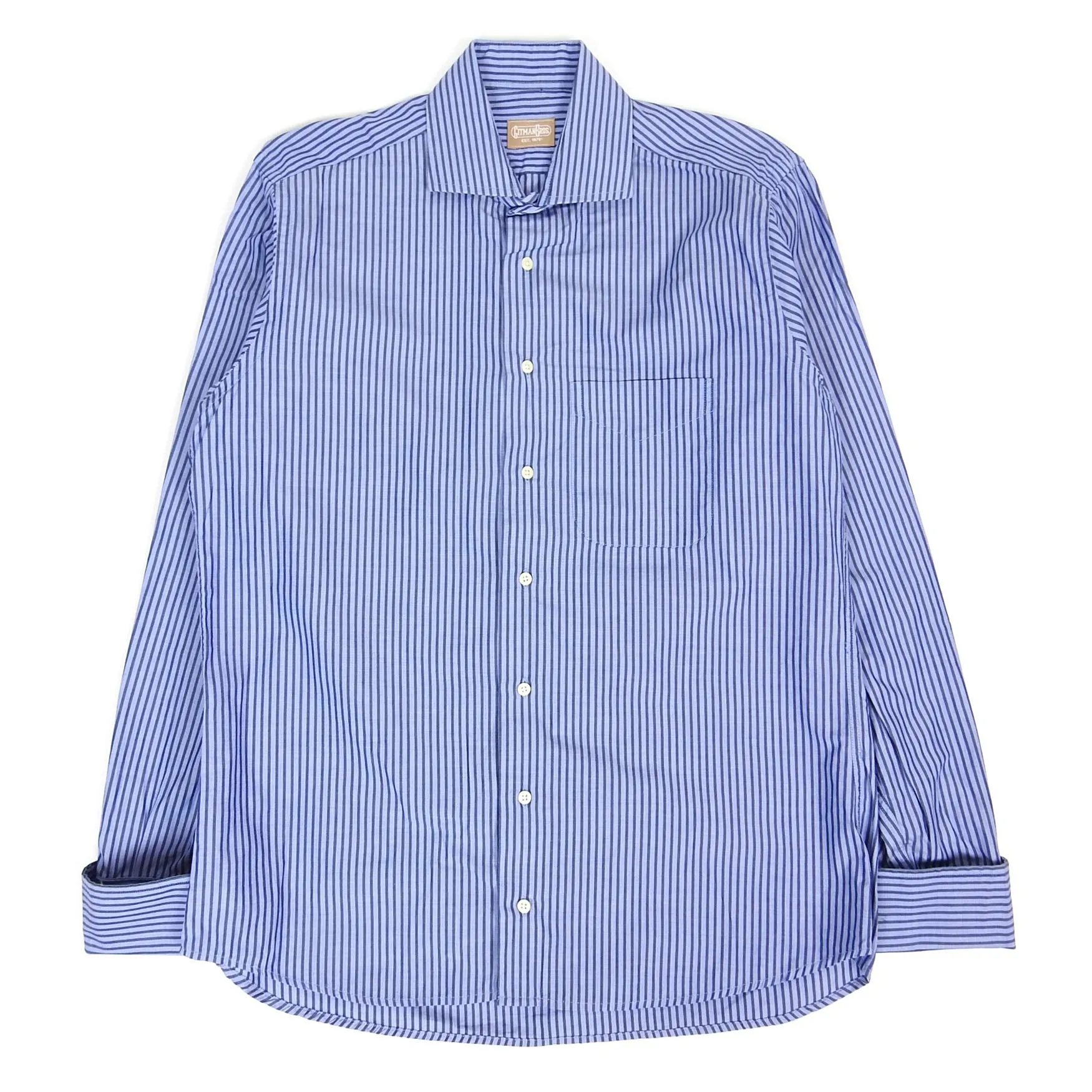 Gitman Bros. Dress Shirt Size 15.5