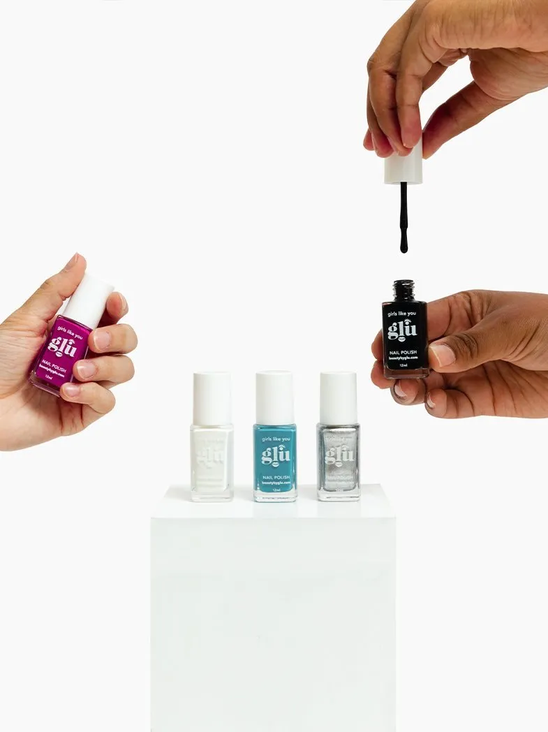 GLU Star Bright White Nail Polish