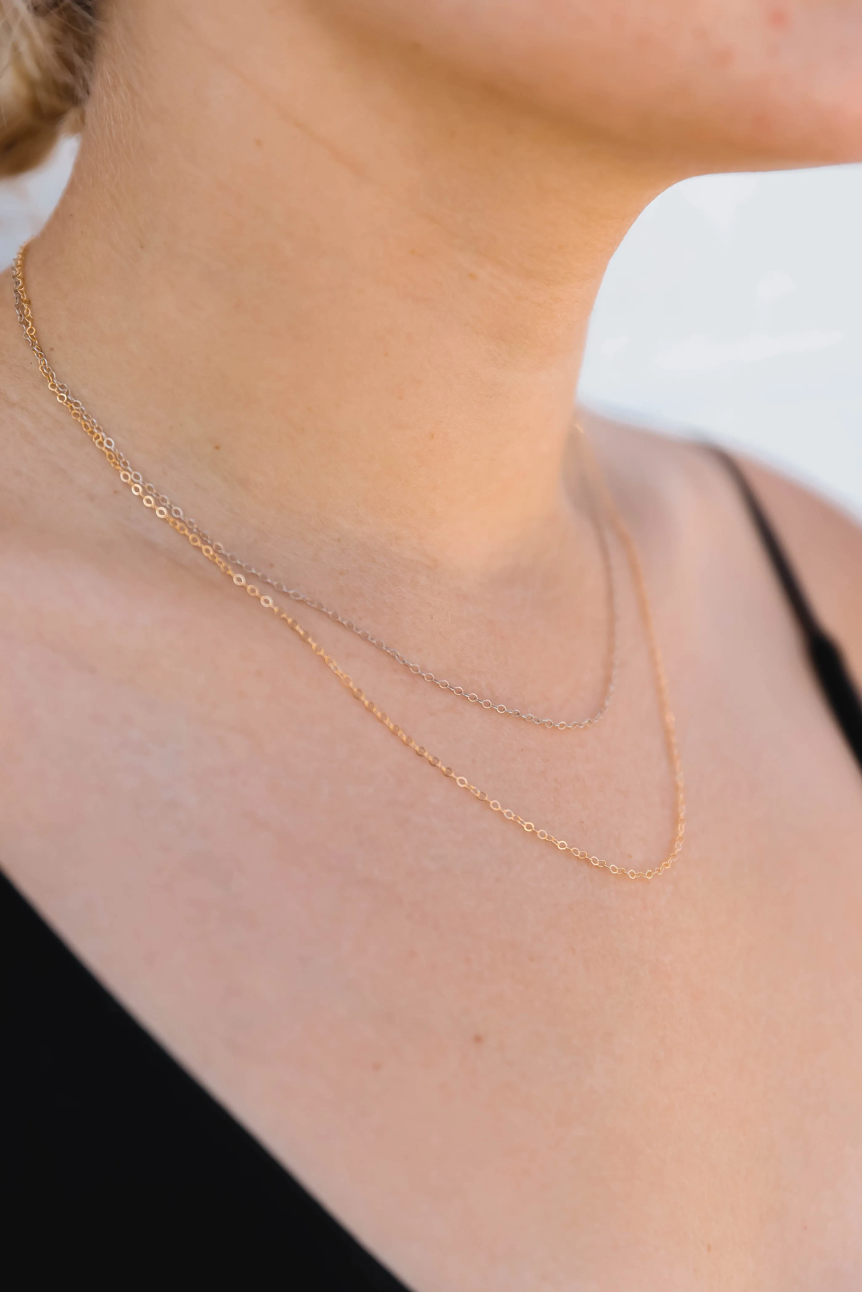Gold Fine Cable Chain
