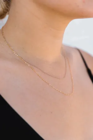 Gold Fine Cable Chain