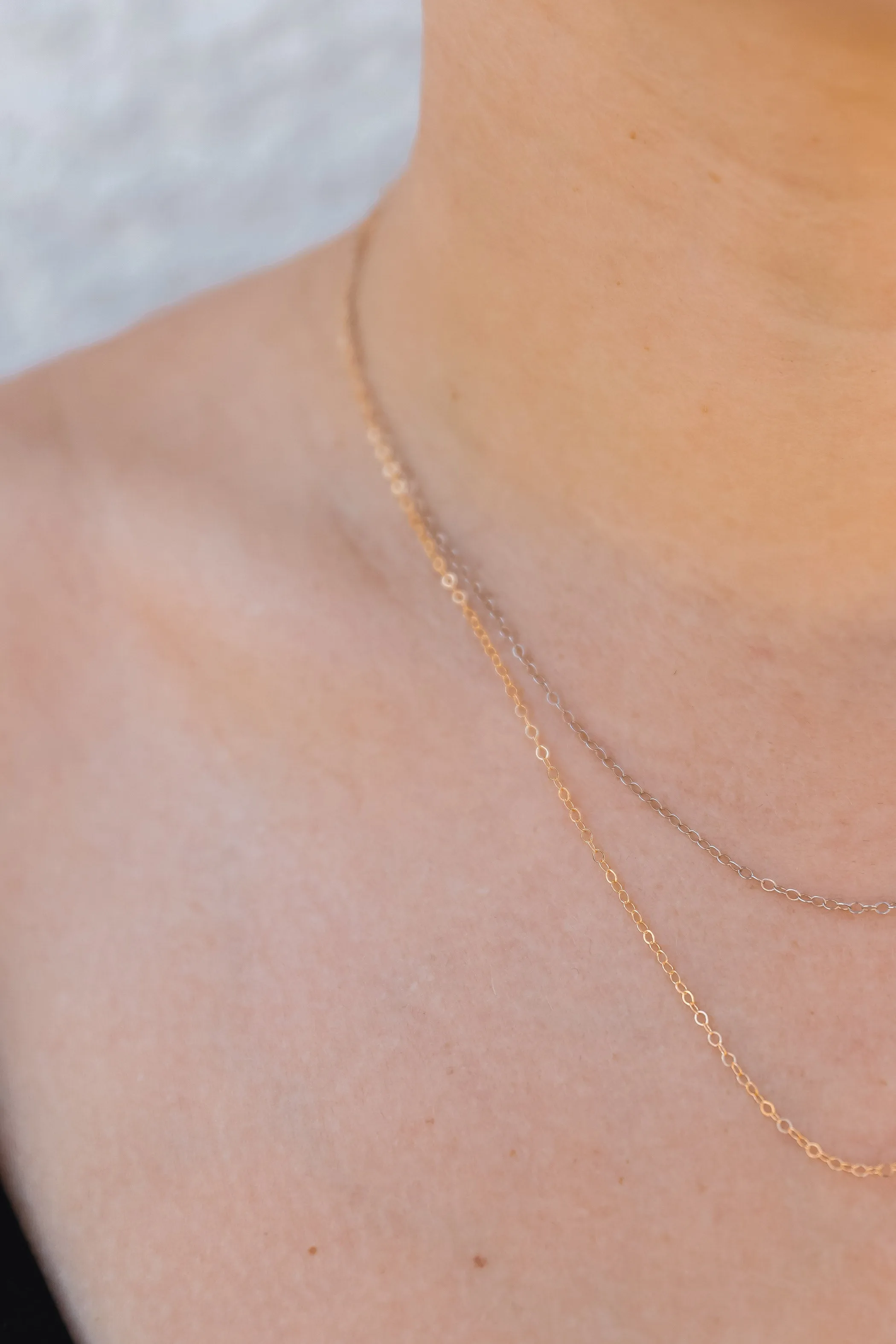 Gold Fine Cable Chain