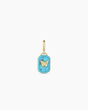 Gorjana Power Gemstone Healing Parker Charm Turquoise