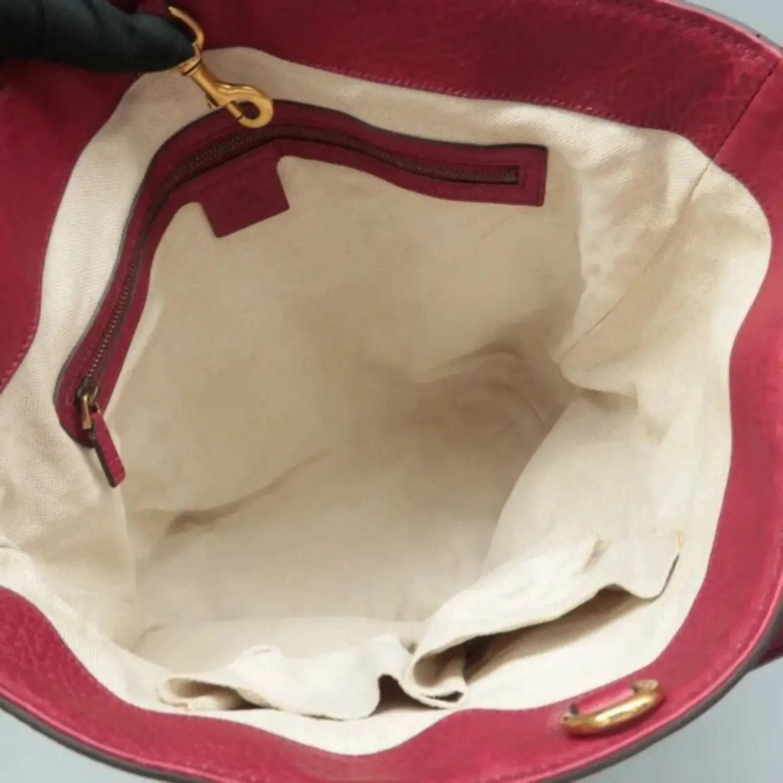 GUCCI GG Brown Cloth Tote