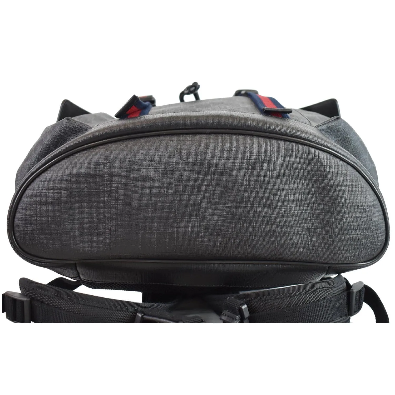 GUCCI GG Supreme Microfiber Backpack Bag 495563 Black