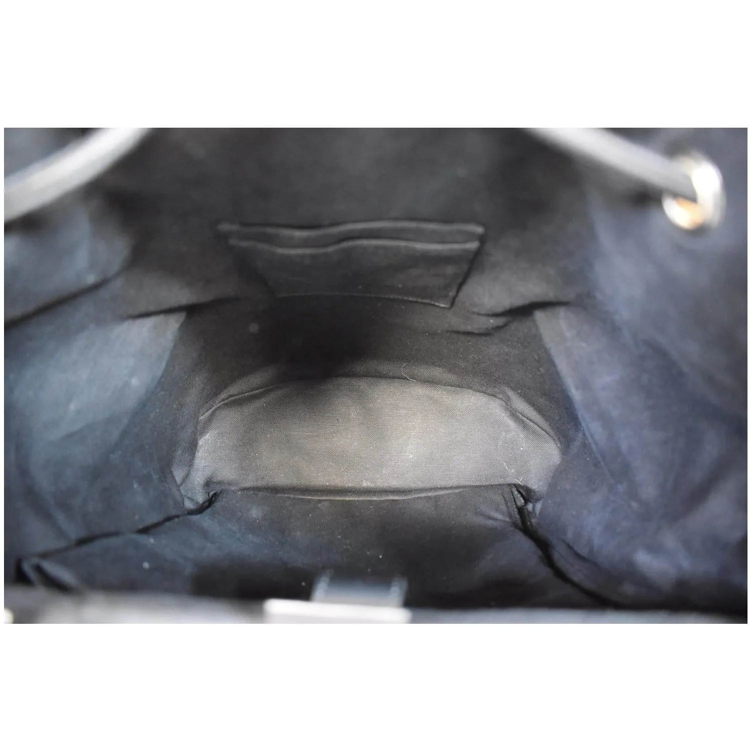 GUCCI GG Supreme Microfiber Backpack Bag 495563 Black