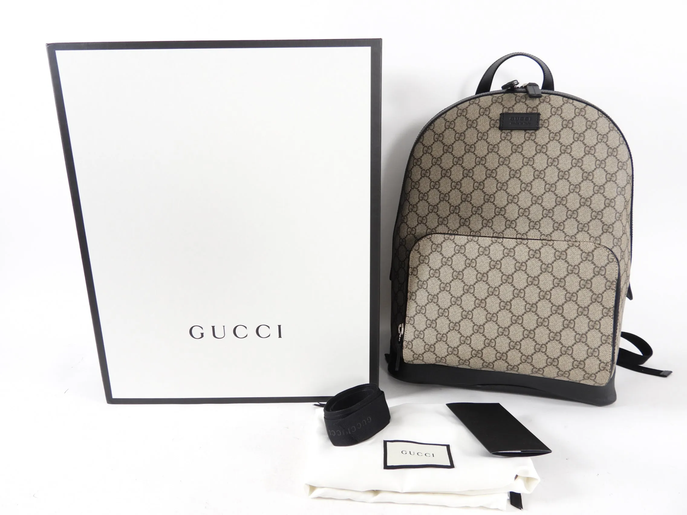 Gucci GG Supreme Monogram Backpack