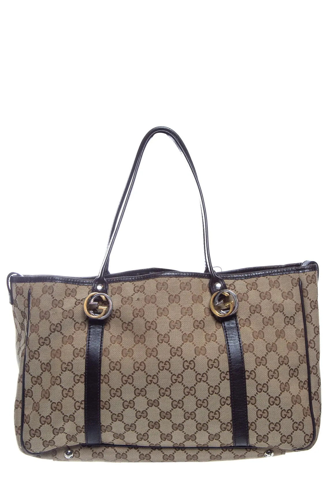 Gucci Monogram Canvas Tote
