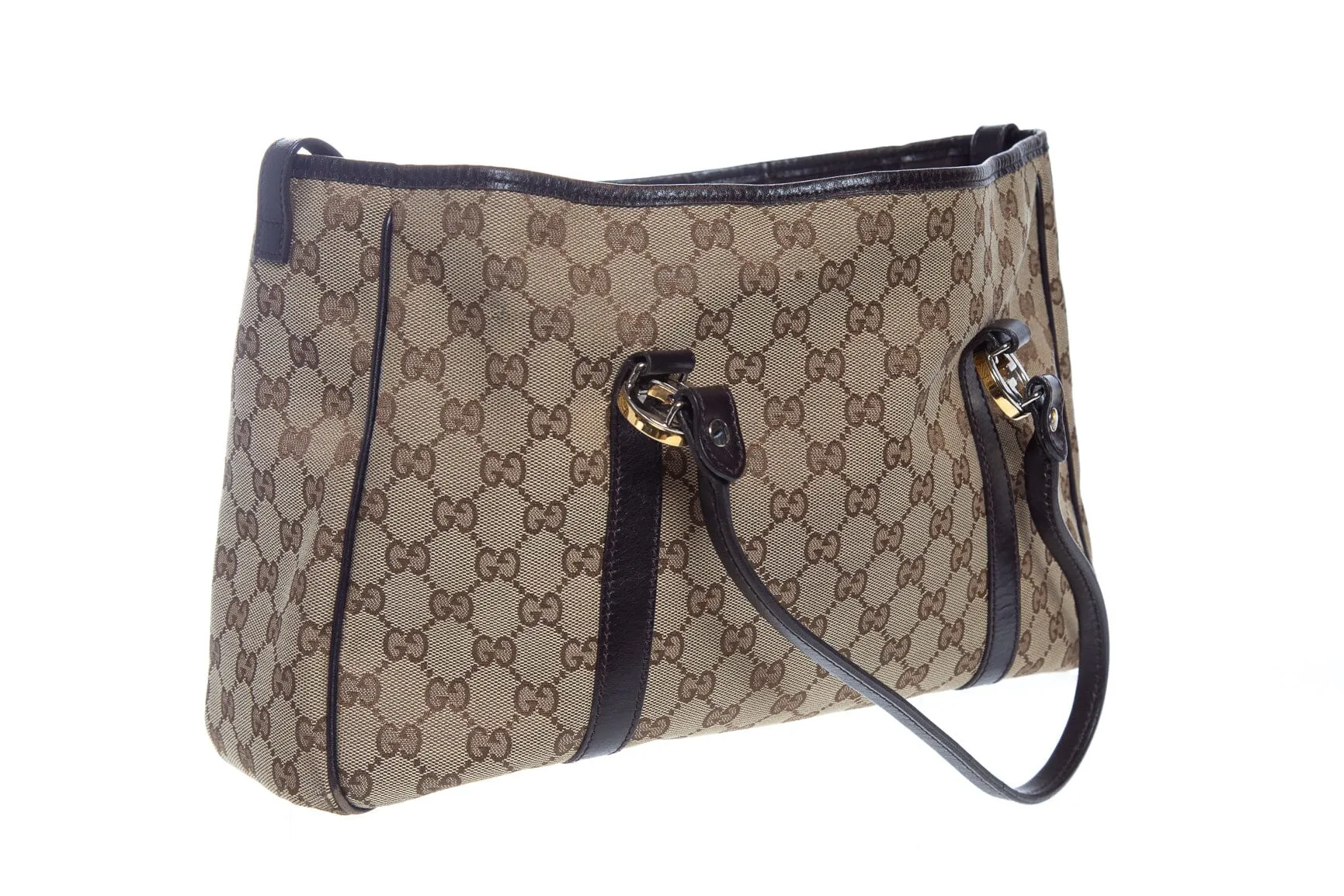 Gucci Monogram Canvas Tote
