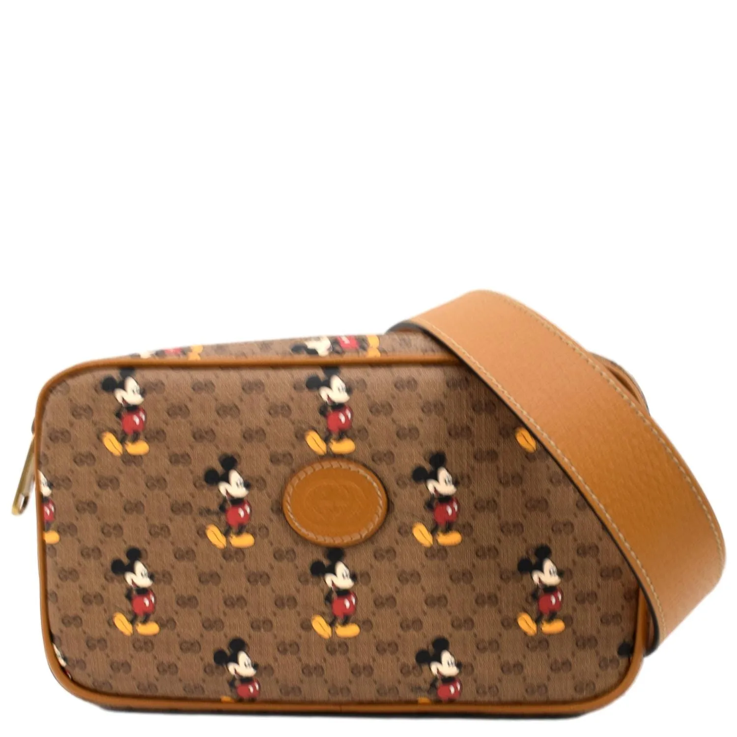 GUCCI X DISNEY Mini GG Supreme Belt Bag Beige 602695