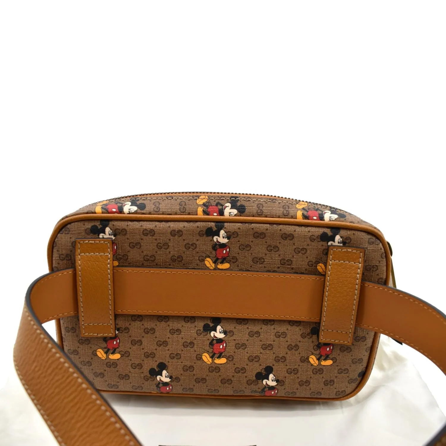 GUCCI X DISNEY Mini GG Supreme Belt Bag Beige 602695