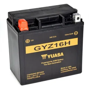 GYZ20-HL Non-DG Factory Sealed Battery Made in USA Yuasa (EGYZ20HL)