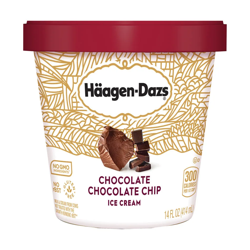 Haagen-Dazs Chocolate Chocolate Chip (Pint)