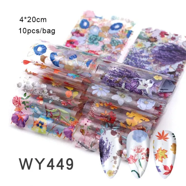 Handa ® Professional Mosaic Reflect Nail Wrap