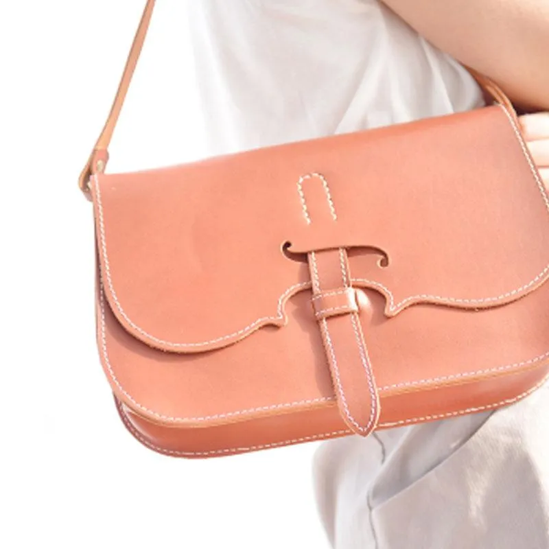 Handmade Leather Cute Camel Shoulder Bag Personalized Monogrammed Gift Custom Women Crossbody Bag Purse Purse