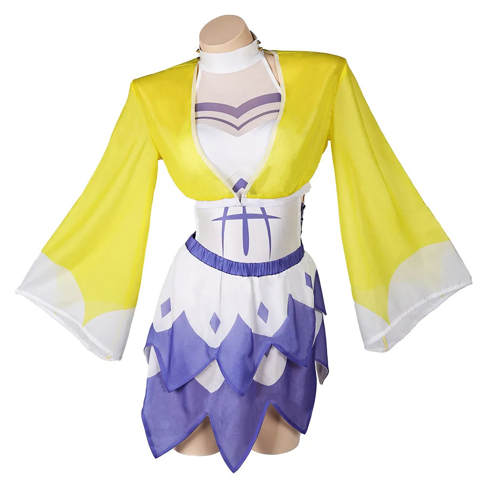 Hazbin Hotel Adam Original Yellow Sexy Swimsuit Swimwear Cosplay Costume Outfits