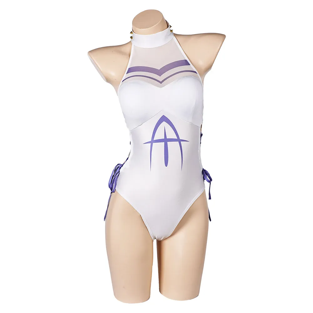 Hazbin Hotel Adam Original Yellow Sexy Swimsuit Swimwear Cosplay Costume Outfits