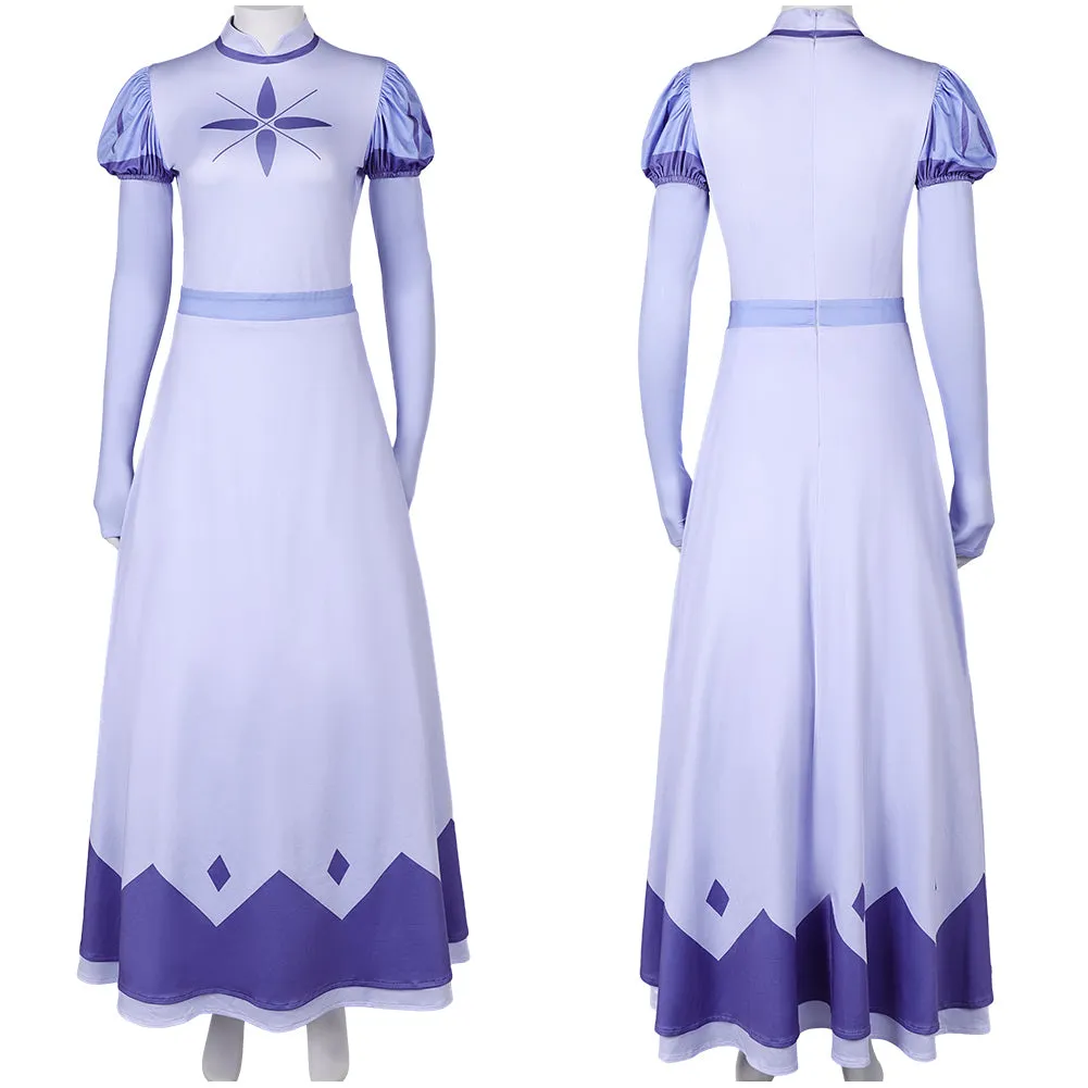 Hazbin Hotel Angel Emily Dress Cosplay Costume Outfits Halloween Carnival Suit