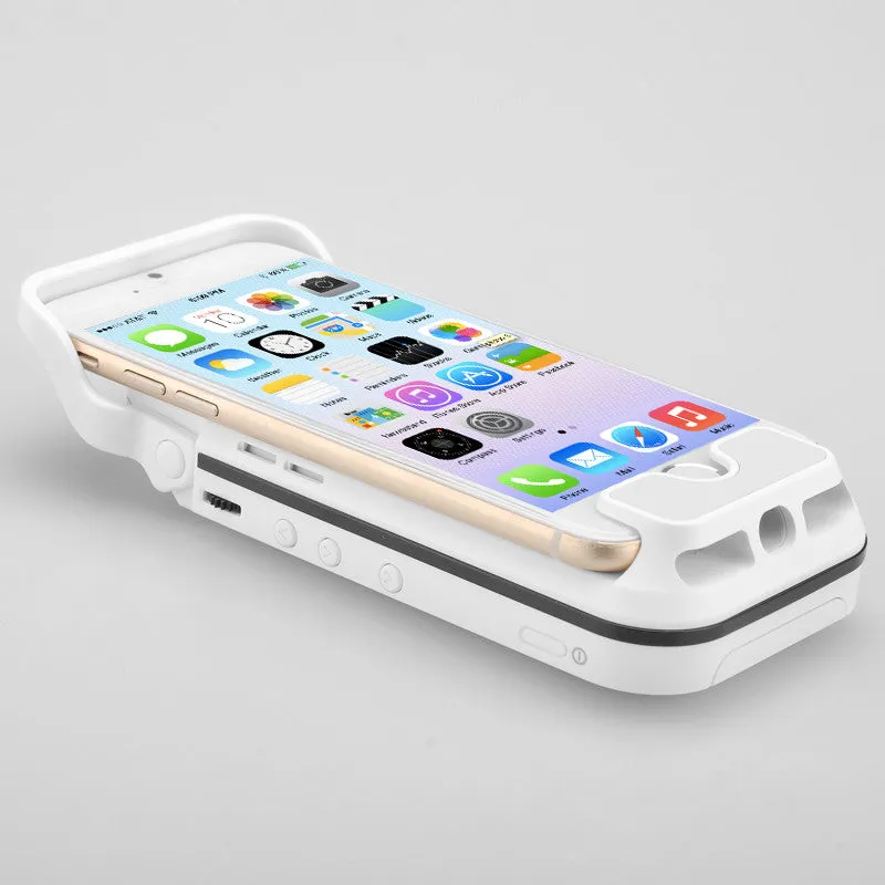 HDMI DLP Pocket Projector for iPhone 6 / 6s 'iBeam i60' - 120 Lumens, 1000:1 Contrast, 3000 mAh Battery, 60 Inch Projection Size