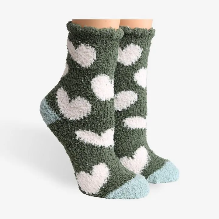 Heart Luxury Soft Socks - Assorted