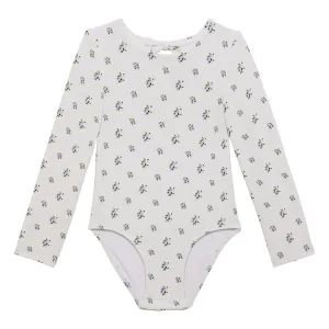 Heidi Floral Mini Long Sleeve One-Piece