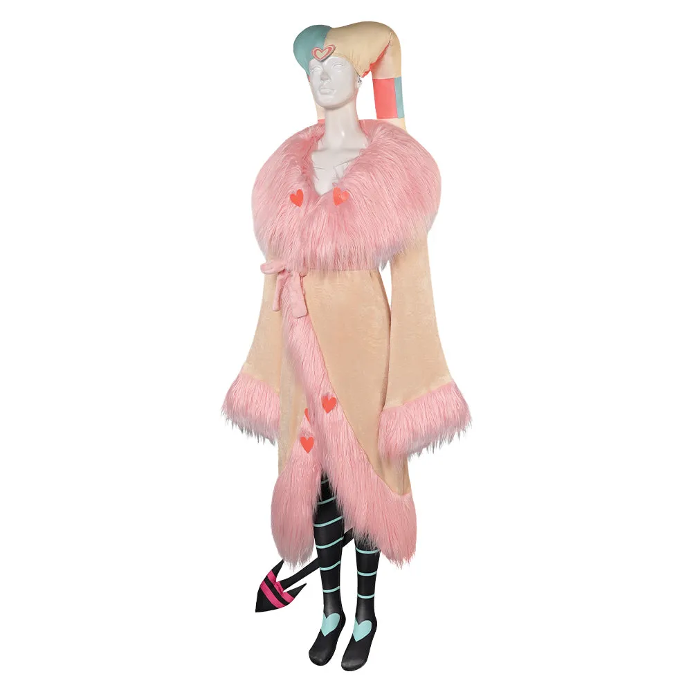 Helluva Boss Fizzarolli Pajamas Nightgown Cosplay Costume Outfits Halloween Carnival Suit