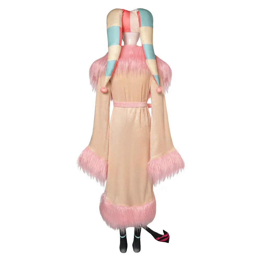 Helluva Boss Fizzarolli Pajamas Nightgown Cosplay Costume Outfits Halloween Carnival Suit