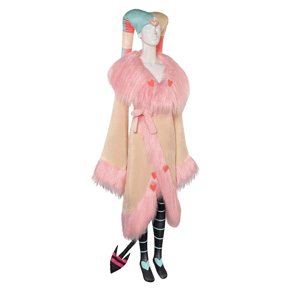 Helluva Boss Fizzarolli Pajamas Nightgown Cosplay Costume Outfits Halloween Carnival Suit
