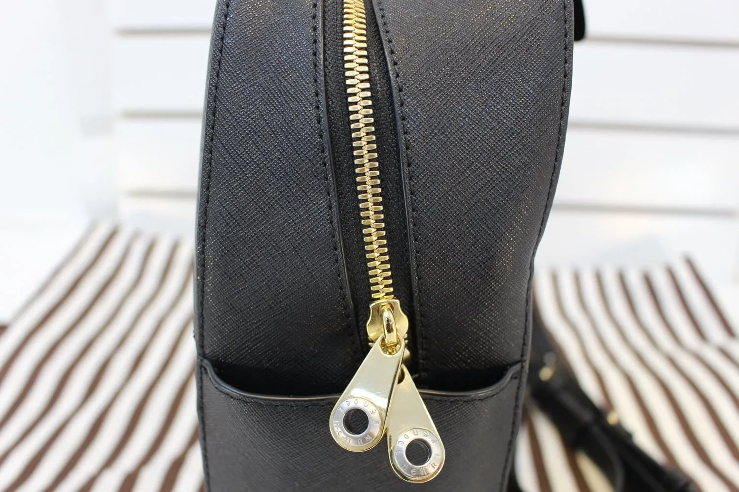 HENRI BENDEL WEST 57TH Saffiano Black leather Backpack
